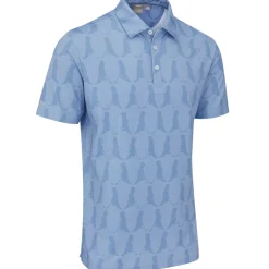 Online Men's Mr Printed Golf Polo Shirt Men's Polo Shirts