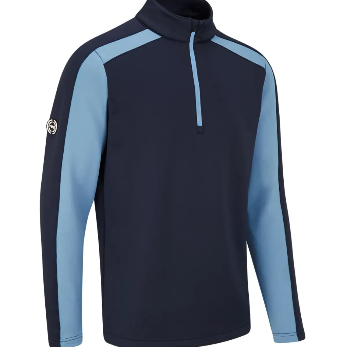 Clearance Men's Murrey Half Zip Golf Mid Layer Men's Sweaters|Men's Midlayers