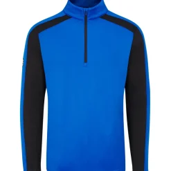 Clearance Men's Murrey Half Zip Golf Mid Layer Men's Sweaters|Men's Midlayers