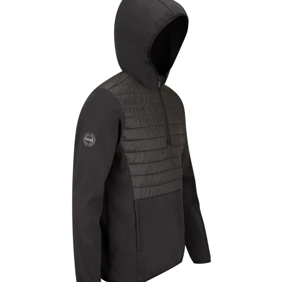 Best Men's Norse S5 Zoned Hooded Half Zip Golf Jacket Men's Sweaters|Men's Jackets