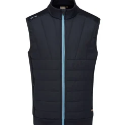 New Men's Vernon Quilted Hybrid Golf Gilet Men's Sweaters|Men's Gilets
