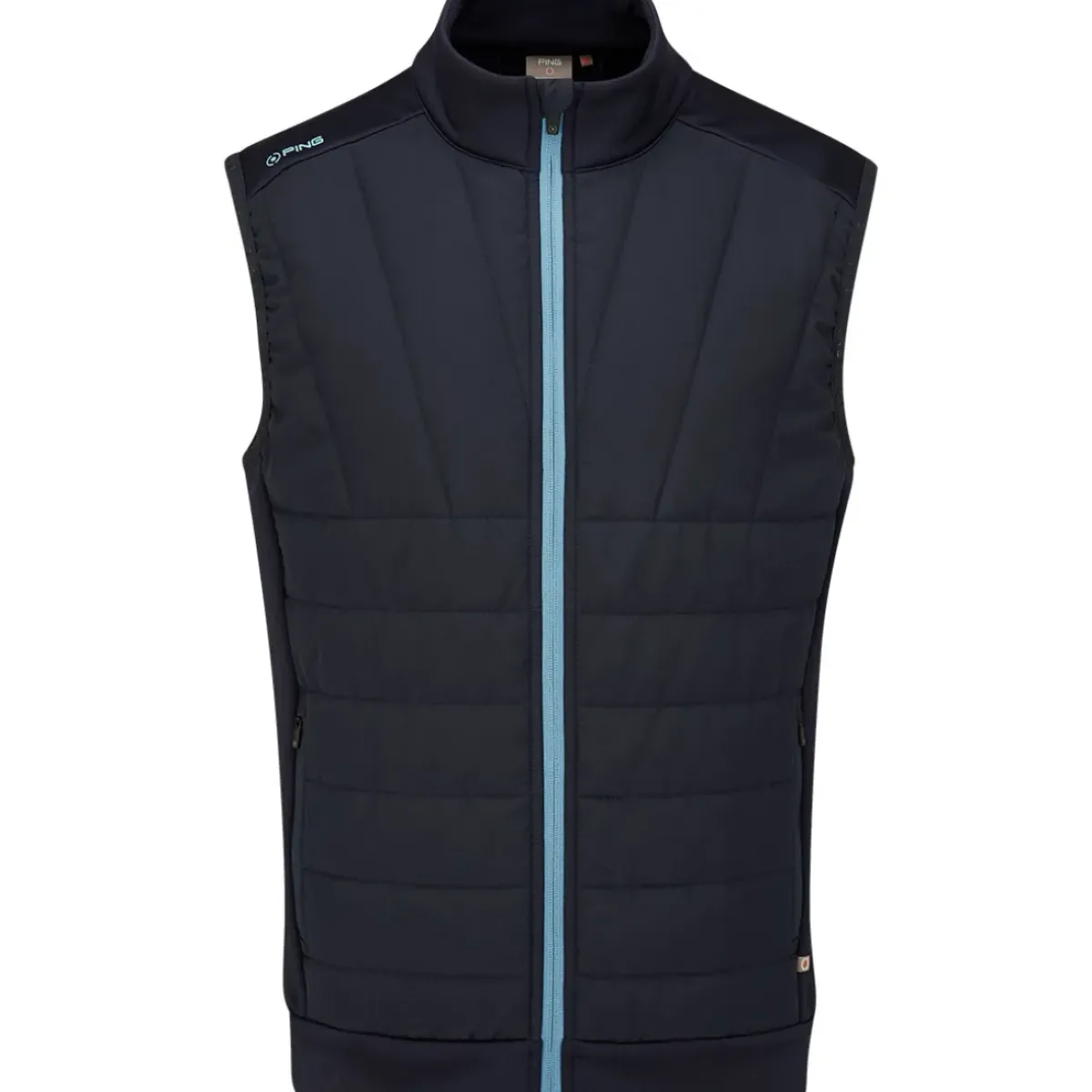 New Men's Vernon Quilted Hybrid Golf Gilet Men's Sweaters|Men's Gilets