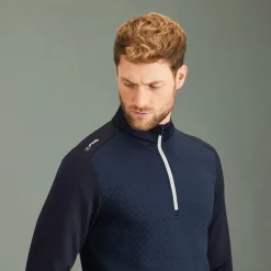 Outlet Men's Whister Half Zip Golf Mid Layer Men's Sweaters|Men's Midlayers