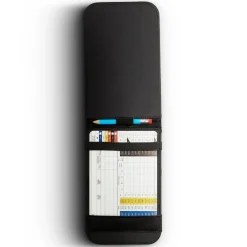 Hot Plain PU Scorecard Holder Personalised Golf Accessories