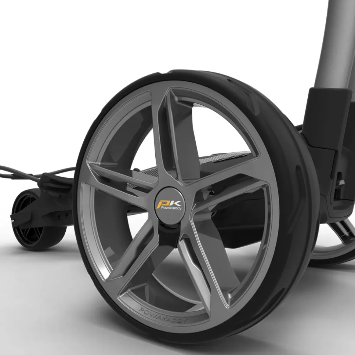 Clearance FX7 GPS 18 Hole Lithium Trolley Gps Electric Trolleys|Electric Trolleys