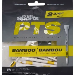 Online Sports PTS Bamboo Small Golf Tees Pack Golf Tees