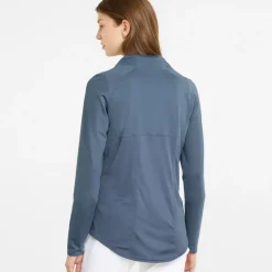 Clearance PUMA Ladies Shine Half Zip Golf Midlayer Ladies Midlayers|Men's Midlayers