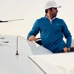 Online PUMA Men's AP CLOUDSPUN Castle Half Zip Golf Midlayer Men's Sweaters|Men's Midlayers