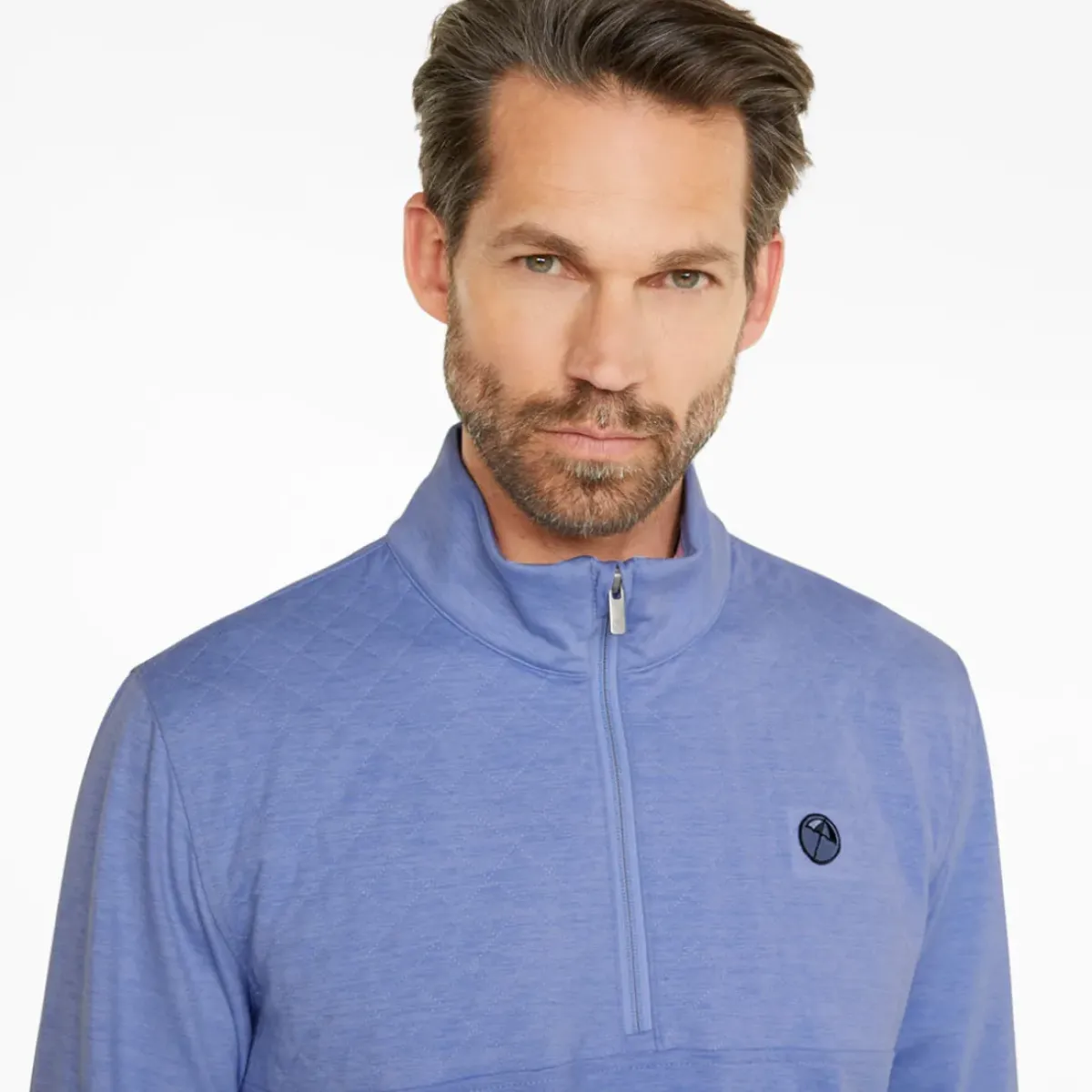 Online PUMA Men's AP CLOUDSPUN Castle Half Zip Golf Midlayer Men's Sweaters|Men's Midlayers