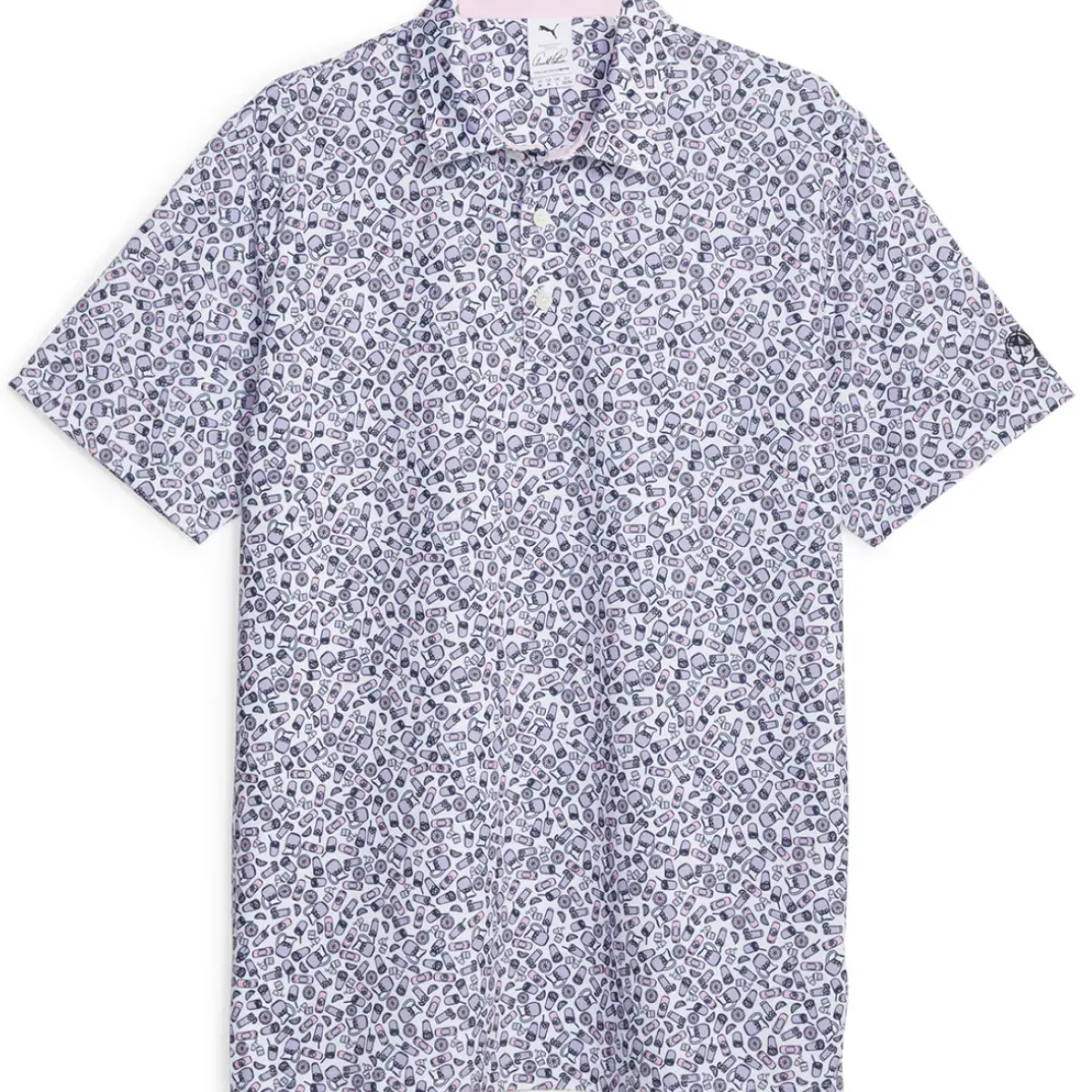 PUMA Men's Arnold Palmer Mixer Golf Polo Shirt Men's Polo Shirts