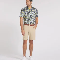 New PUMA Men's Borrego Print Golf Polo Shirt Men's Polo Shirts