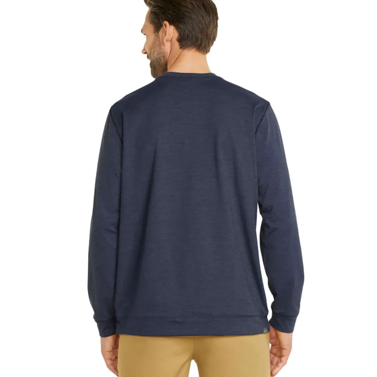 Hot PUMA Men's CLOUDSPUN ColourCrewneck Golf Midlayer Men's Sweaters|Men's Midlayers