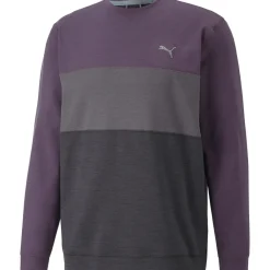 Hot PUMA Men's CLOUDSPUN ColourCrewneck Golf Midlayer Men's Sweaters|Men's Midlayers