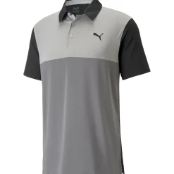 Outlet PUMA Men's CLOUDSPUN Colourblock Golf Polo Shirt Men's Polo Shirts