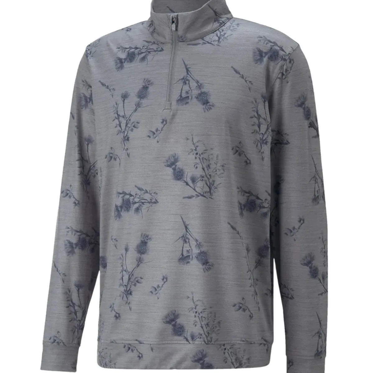 New PUMA Men's CLOUDSPUN Lowlands Half Zip Golf Midlayer Men's Sweaters|Men's Midlayers