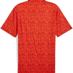 Discount PUMA Men's CLOUDSPUN Watering Golf Polo Shirt Men's Polo Shirts