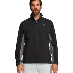 Clearance PUMA Men's DRYLBL Rain Waterproof Golf Jacket Men's Jackets|Men's Waterproofs