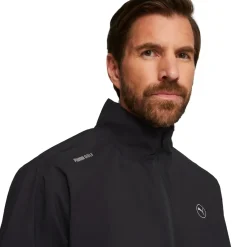 Clearance PUMA Men's DRYLBL Rain Waterproof Golf Jacket Men's Jackets|Men's Waterproofs