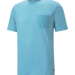 Online PUMA Men's EGW CLOUDSPUN Pushcart Pocket Golf T-Shirt Men's Polo Shirts