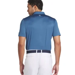 Best PUMA Men's Fair Isle Trim Golf Polo Shirt Men's Polo Shirts