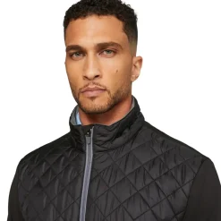 Best PUMA Men's Frost Quilted Full Zip Golf Jacket Men's Sweaters|Men's Jackets