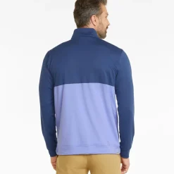 Best PUMA Men's Gamer Color Half Zip Golf Midlayer Men's Sweaters|Men's Midlayers