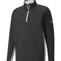 Hot PUMA Men's Gamer Half Zip Golf Midlayer Men's Sweaters|Men's Midlayers
