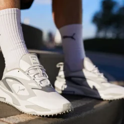 PUMA Men's GS-Fast Waterproof Spikeless Golf Shoes Men's Spikeless Golf Shoes|Men's Waterproof Golf Shoes