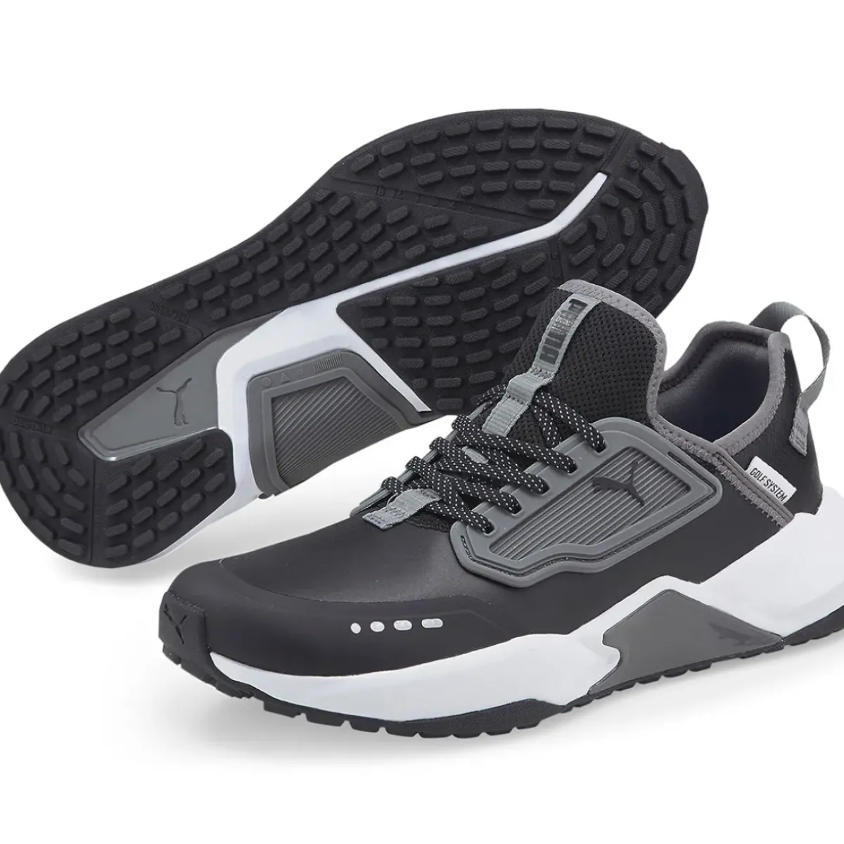 Outlet PUMA Men's GS-One Waterproof Spikeless Golf Shoes Men's Spikeless Golf Shoes|Men's Waterproof Golf Shoes