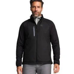 Online PUMA Men's Hielands Full Zip Golf Jacket Men's Sweaters|Men's Jackets