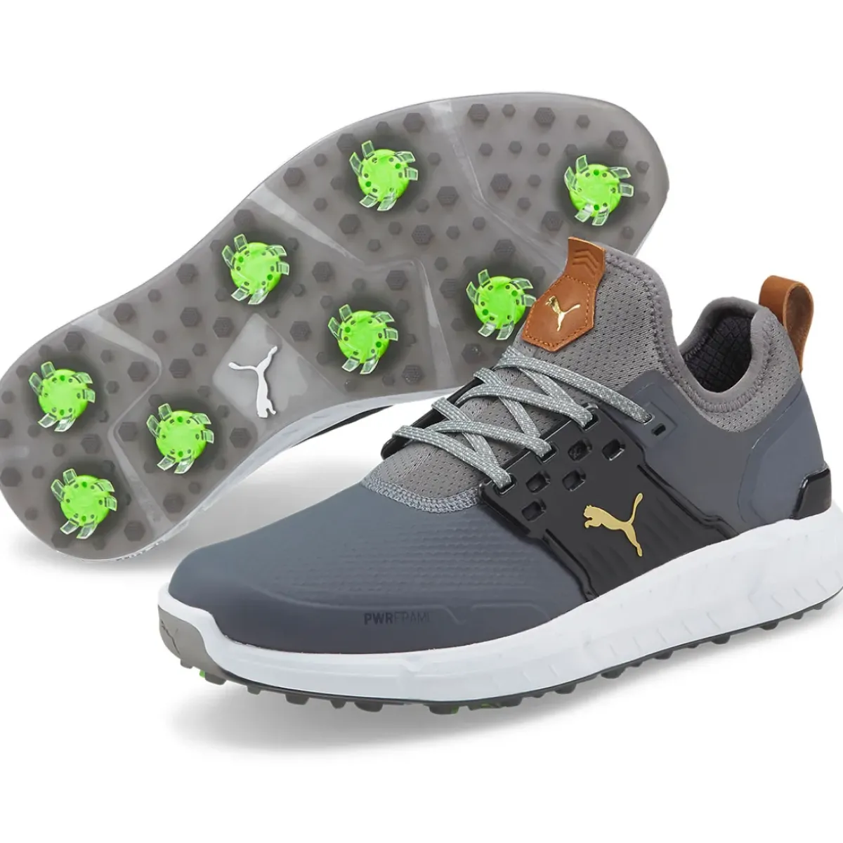 Online PUMA Men's IGNITE Articulate Waterproof Spiked Golf Shoes Men's Waterproof Golf Shoes|Men's Spiked Golf Shoes