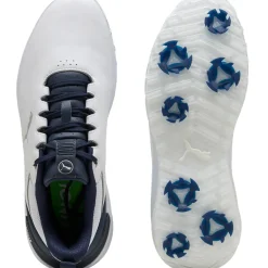 Best PUMA Men's IGNITE Innovate Leather Waterproof Spiked Golf Shoes Men's Waterproof Golf Shoes|Men's Spiked Golf Shoes