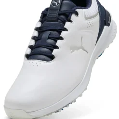 Best PUMA Men's IGNITE Innovate Leather Waterproof Spiked Golf Shoes Men's Waterproof Golf Shoes|Men's Spiked Golf Shoes