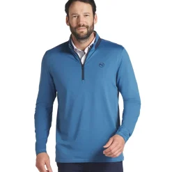 Sale PUMA Men's Lightweight Quarter Zip Golf Midlayer Men's Sweaters|Men's Midlayers