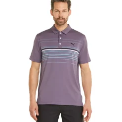 PUMA Men's MATTR Canyon Stretch Golf Polo Shirt Men's Polo Shirts