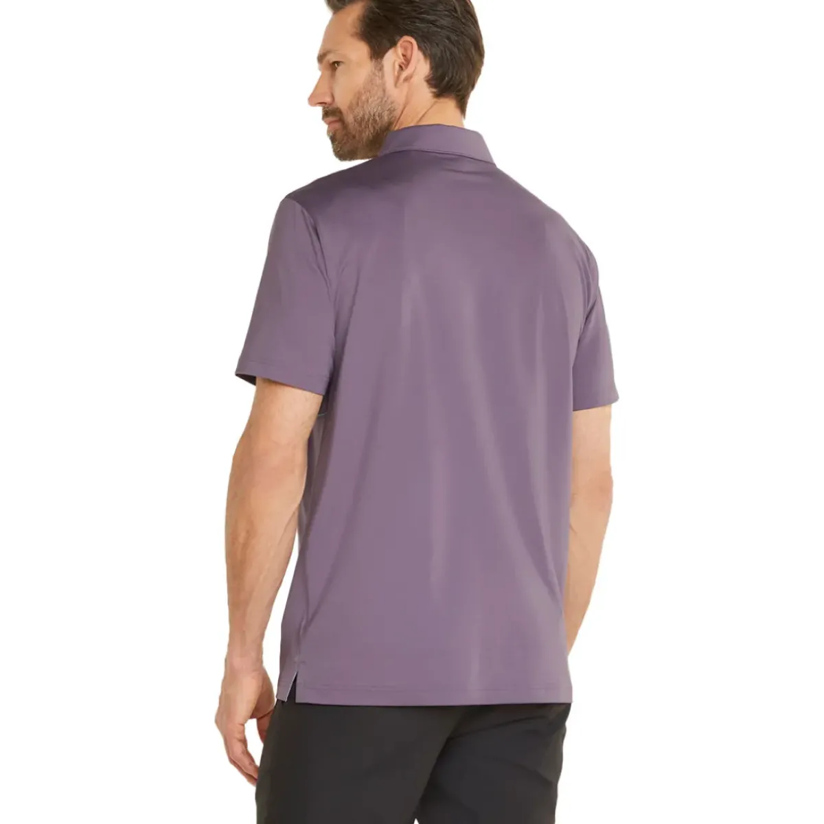 PUMA Men's MATTR Canyon Stretch Golf Polo Shirt Men's Polo Shirts