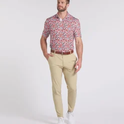 Best PUMA Men's MATTR Lillie Print Golf Polo Shirt Men's Polo Shirts