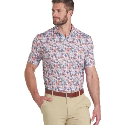 Best PUMA Men's MATTR Lillie Print Golf Polo Shirt Men's Polo Shirts