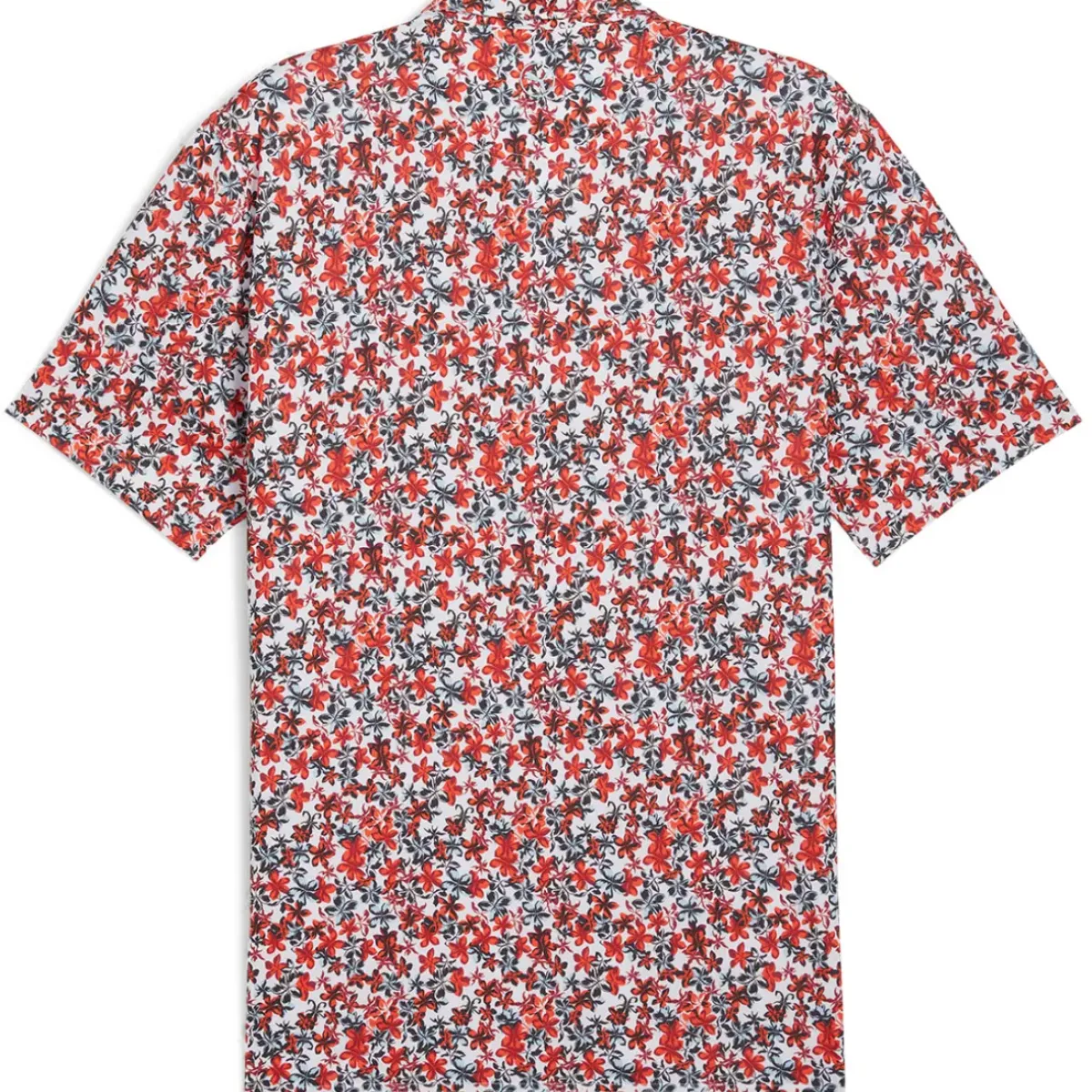 Clearance PUMA Men's MATTR Lillie Print Golf Polo Shirt Men's Polo Shirts