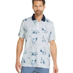 Online PUMA Men's MATTR Lowlands Stretch Golf Polo Shirt Men's Polo Shirts