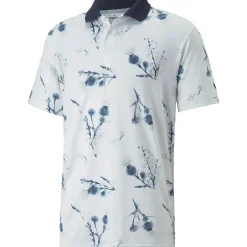 Online PUMA Men's MATTR Lowlands Stretch Golf Polo Shirt Men's Polo Shirts