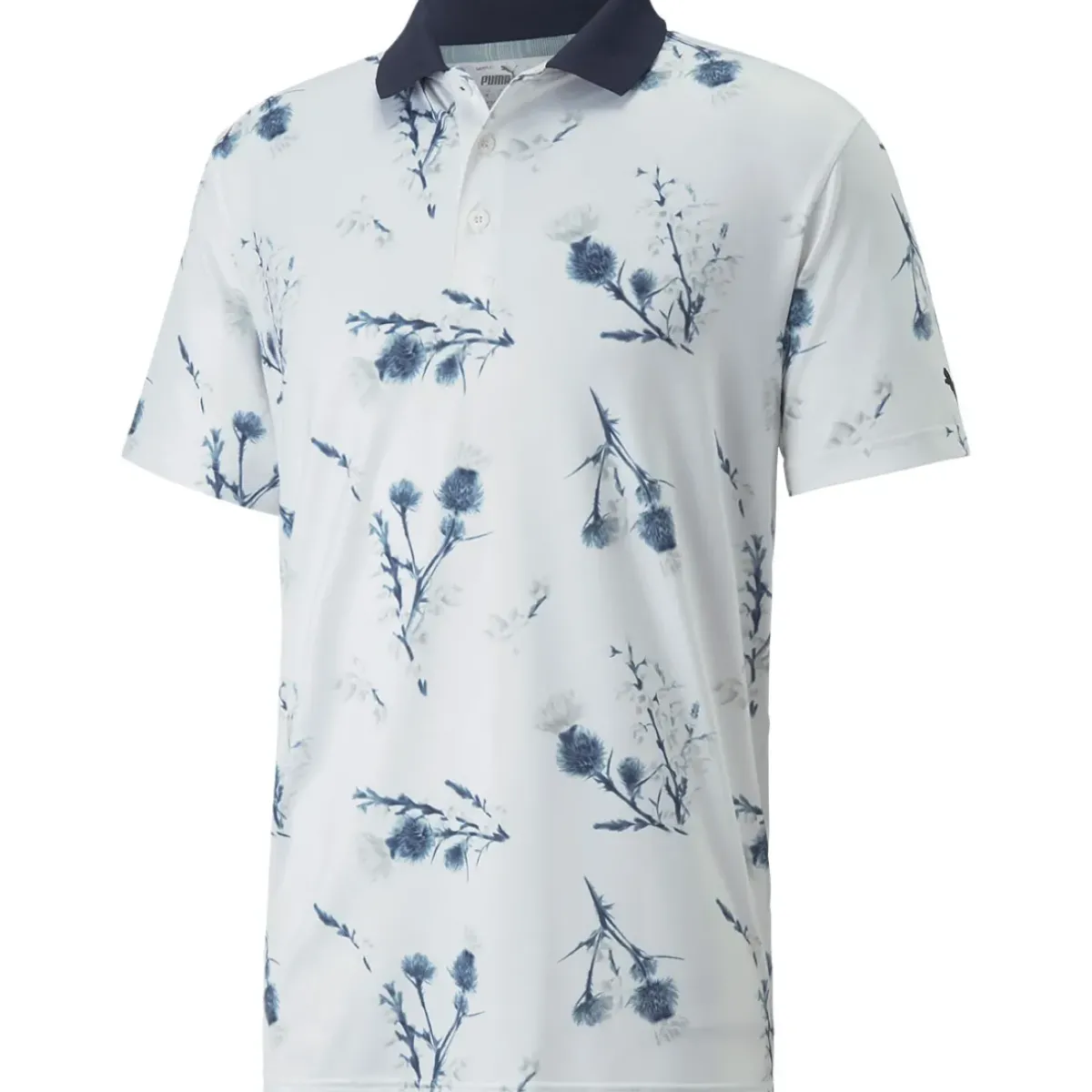 Online PUMA Men's MATTR Lowlands Stretch Golf Polo Shirt Men's Polo Shirts