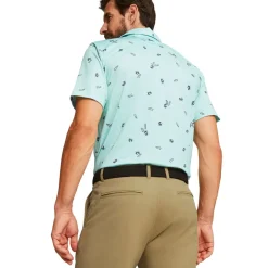 New PUMA Men's MATTR Micro Golf Polo Shirt Men's Polo Shirts