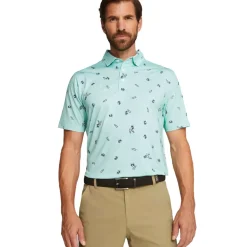 Discount PUMA Men's MATTR Micro Golf Polo Shirt Men's Polo Shirts