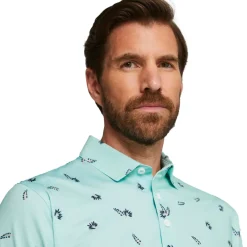 Discount PUMA Men's MATTR Micro Golf Polo Shirt Men's Polo Shirts