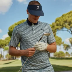 Outlet PUMA Men's MATTR Pineapples Golf Polo Shirt Men's Polo Shirts