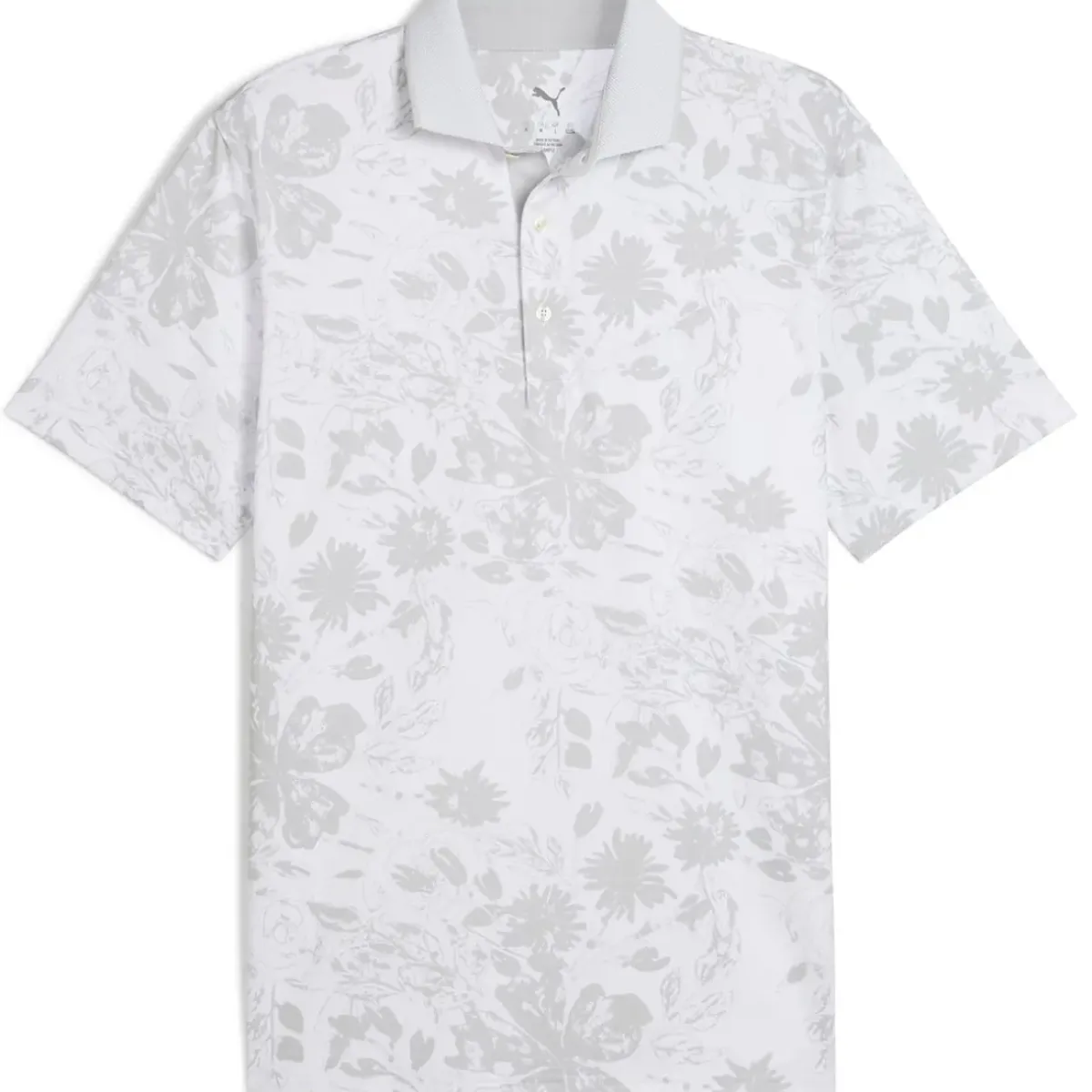 Online PUMA Men's MATTR Rose Print Golf Polo Shirt Men's Polo Shirts|Season Ready Collection