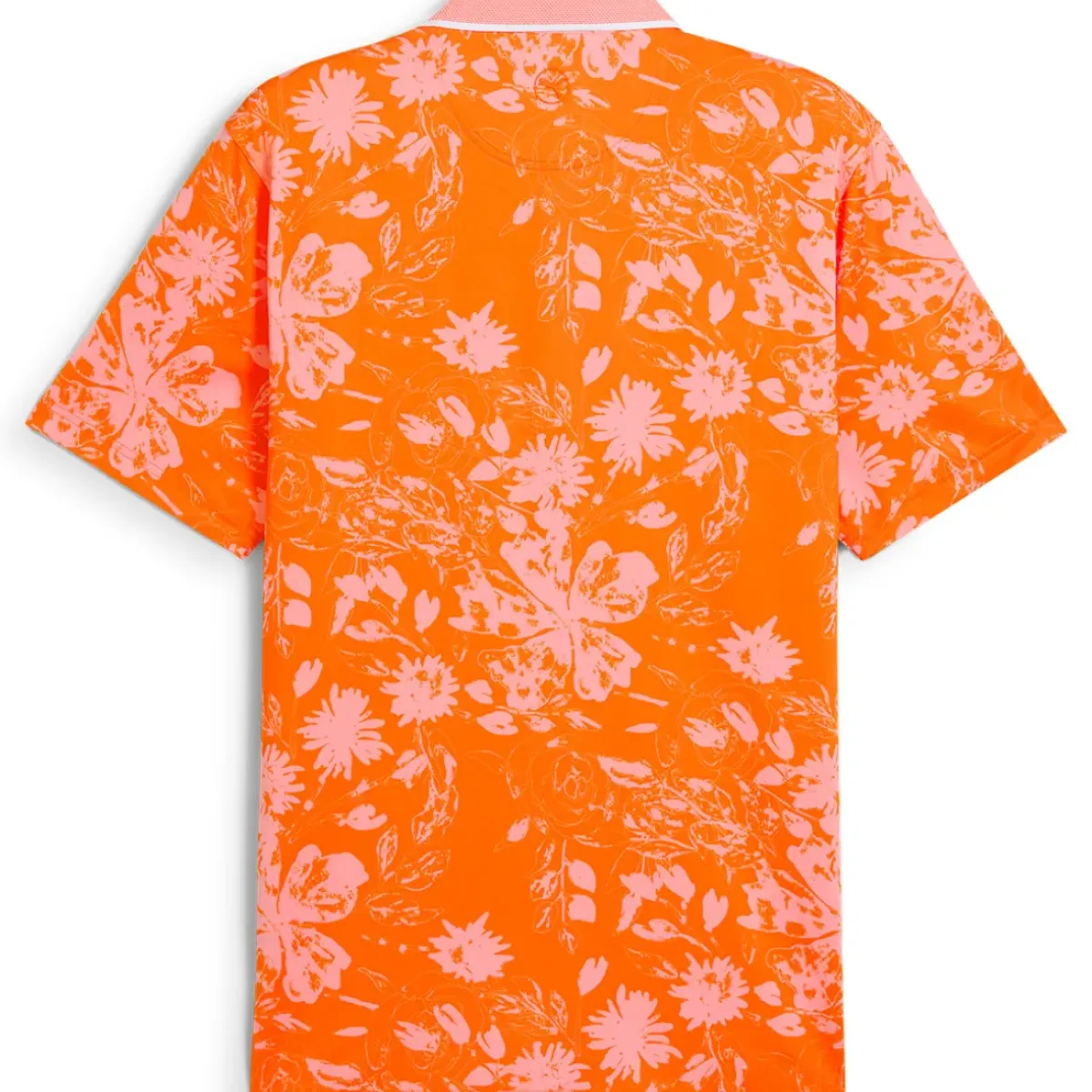 Best PUMA Men's MATTR Rose Print Golf Polo Shirt Men's Polo Shirts