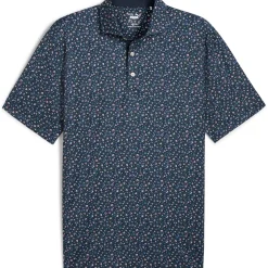 Online PUMA Men's MATTR Soto Print Golf Polo Shirt Men's Polo Shirts