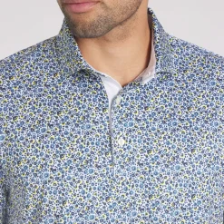 Online PUMA Men's MATTR Soto Print Golf Polo Shirt Men's Polo Shirts